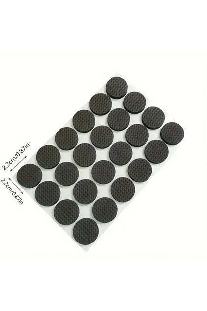 48Pcs A Self Adhesive Furniture Leg Feet Protector Pad Chair Leg Pad Anti-Skid Scratch DIY Resistant