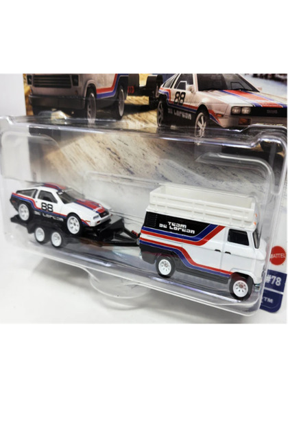 HOT WHEELS Premium Car Culture Team Transport DMC DELOREAN HW