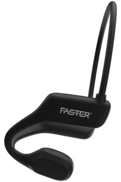 AS18 Bone Conduction Bluetooth Wireless Headphones - Open-Ear Sports Earbuds with Built-in Mi