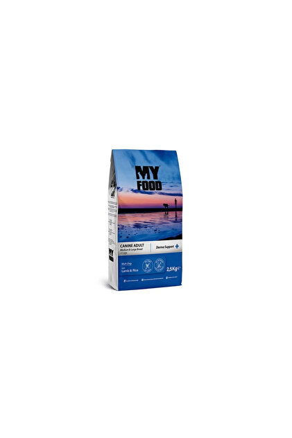 MyFood Adult Medium & Large Breed Lamb & Rice, Derma Support, No Corn & No Soy 2.5Kg