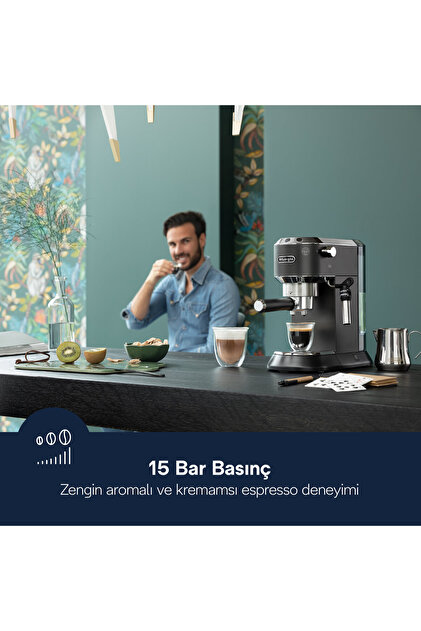 Delonghi Dedica, EC685.BK Manuel Espresso Kahve Makinesi - Fiyatı