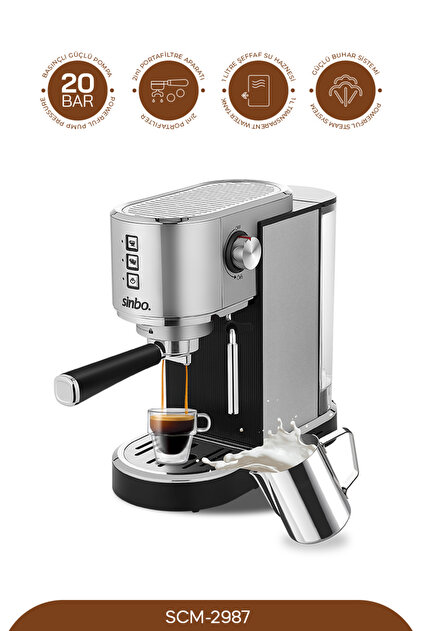 Zilan ZLN2861 Espresso Kahve Makinesi Espresso-Cappiccino-Latte
