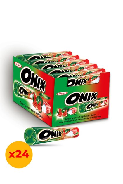 Onix Salsa Watermelon Hard Candy 22.4 Gr X 24 Pieces Boxed