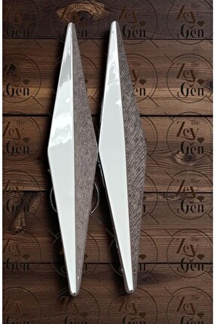 The Zey Gen KLAPA PLASTİK 20 CM KROM KAPLAMA ÇİVİLİ KLAPA MOBİLYA