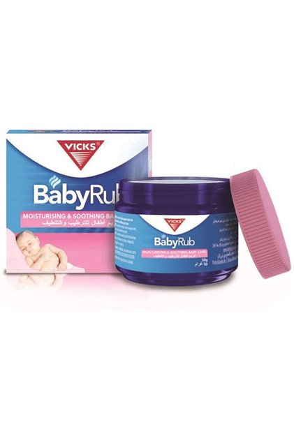 BabyRub 50g – Soothing Chest Rub for Babies | Gentle Formula with Aloe & Lavender