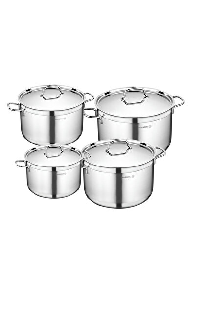 Alfa Stainless Steel cookware set, Composed of 8 pieces. / A1961