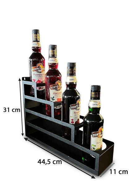 Wine Bar & Bistro 置物 VODİNOX 4 Katlı Bölmeli Şurup ve Sos Standı Cafe Bar Restaurant