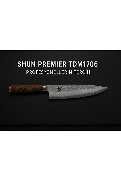 Kai Shun Premier Tim Malzer Serisi Japon Şef Aşçı Bıçağı 20cm