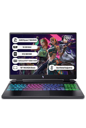 ACER Nitro 17 Nh.ql1ey.003 Ryzen 7-7735hs 16gb 1tb Ssd Rtx4050