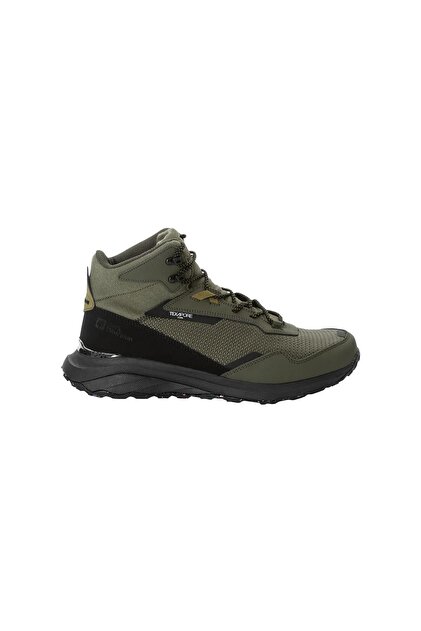 バクガメス Jack Wolfskin Dromoventure Texapore Mid Erkek Gri Bot ERKEK BOT