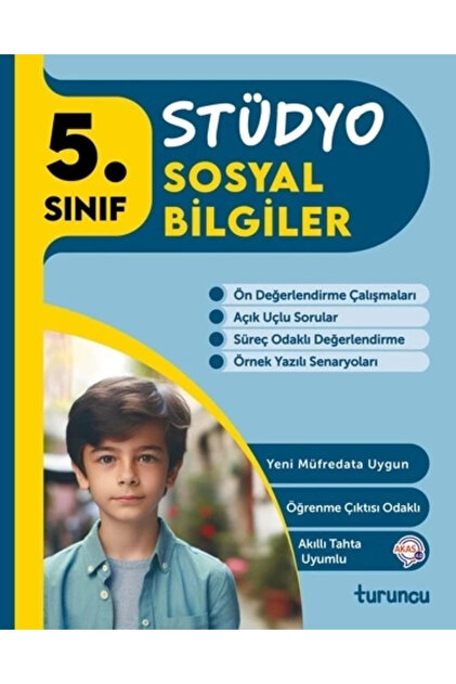 Turuncu 5.SINIF SOSYAL BİLGİLER STÜDYO - Fiyatı, Yorumları