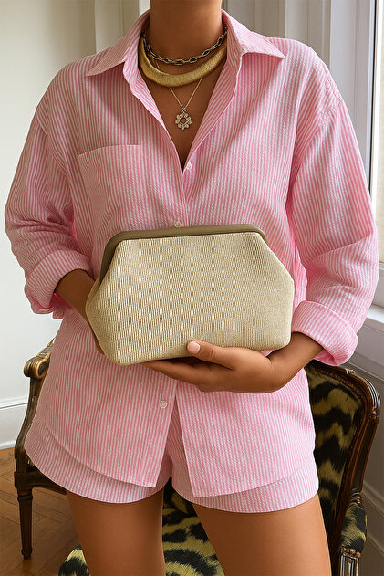 Women's Jute Straw Portfolio & Clutch Bag