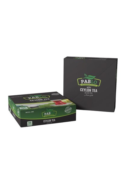 Seylan Sri Lanka Ceylon Kaçak Sallama Süzen Bardak Poşet Siyah Yaprak Çayı 100x2gr