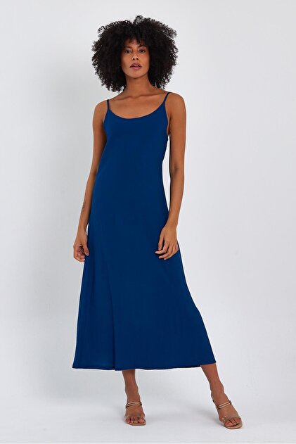 Long Dress with Thin Straps (B23-0052 02 B23-421)