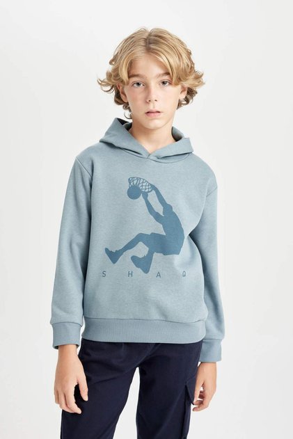 Boy's Shaquille O'Neal Crew Neck Thick Sweatshirt D3144A824Wn