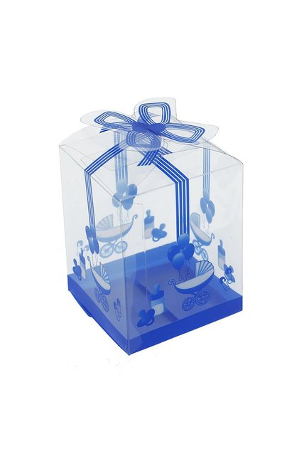25 Pieces 5x7cm Acetate Box with Stroller
