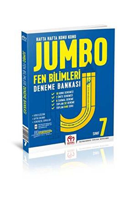 Model Eğitim Yayınları Model 7. Sınıf Jumbo Matematik Deneme