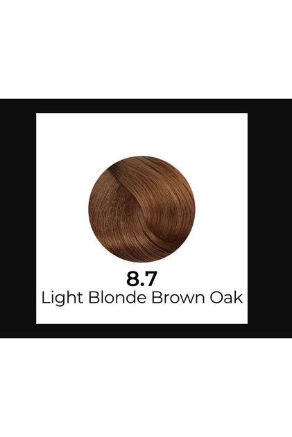 Hair Color No 8/7 Light Blonde Brown Oak 100ml