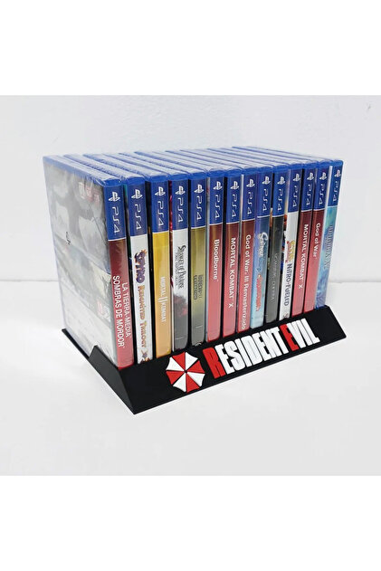Srd3dMaker Resident Evil Logolu PS5, PS4, PS3, PS2 Uyumlu Oyun
