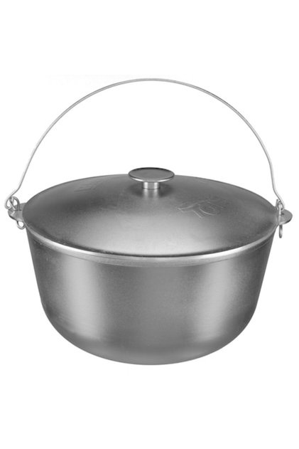 Ceaun/ tuci, din aluminiu, capacitate 20 L, cu capac