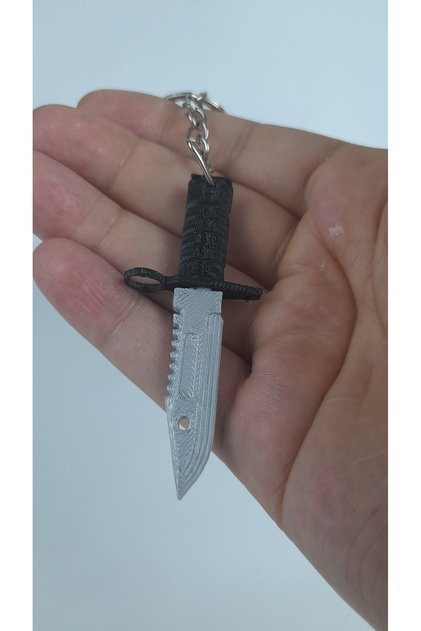 Cs:Go & Cs2 M9 Bayonet Knife Keychain - Exclusive for Gamers