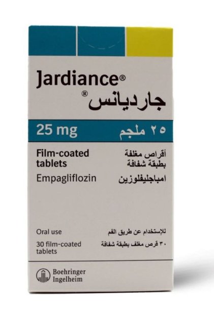 Jardiance 25 Mg - 30 Tablets جارديانس 25 مجم أقراص مغلفة - 30 قرص