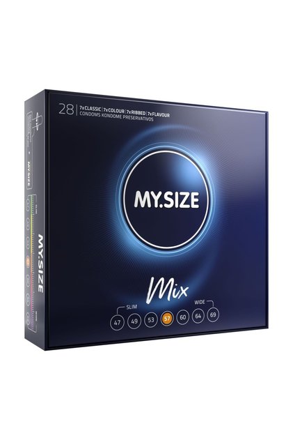 Презервативи, My Size, Mix 57 мм, 28 броя