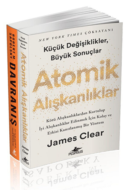 Pegasus Yayınları Atomik Alışkanlıklar Ve Davranış – 2 Kitap Takım