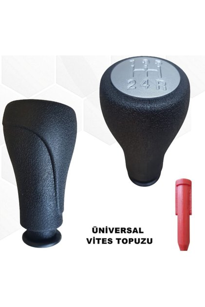 Gear Shift Knob Quality 5 Forward Without Latch Black-Grey Color