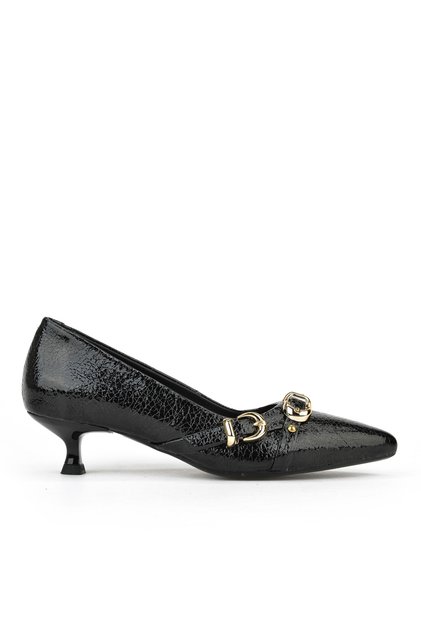 , Women's Genuine Leather Shoes 1531050Z26104802K Black