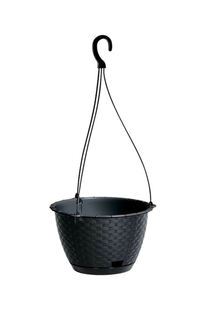 Ratolla Round Plastic Hanging Flower Pot 4.85 Liter