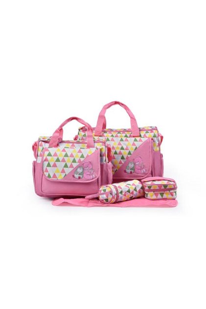 Set genti pentru carucior copii Natura Roz