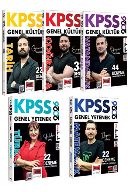 Yargı Yayınları Yargı Yayınları 2026 KPSS GK-GY Tüm Dersler Tamamı