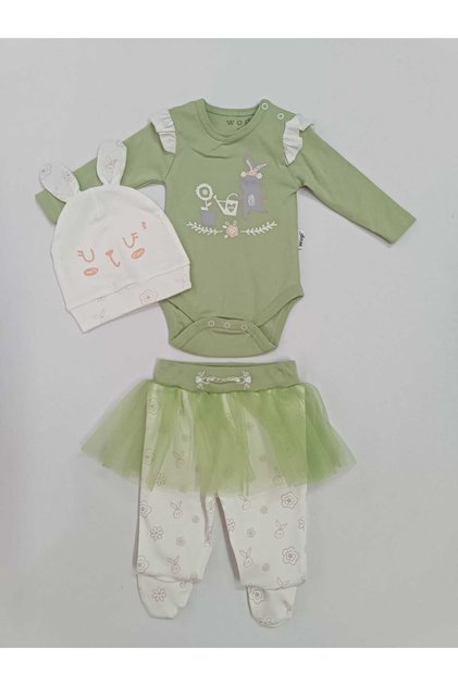Kız Bebek Tüllü Takım