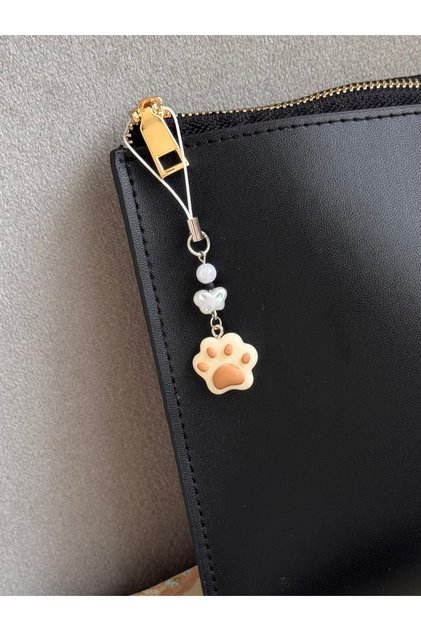 Paw Phone Charm, Paw Color Phone Ornament, Blue/Pink/Coffee Cat Phone Charm