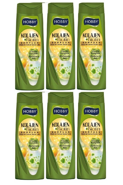 Şampuan Keratin Kafein Kuru Ve Cansız Saçlar Hyaluronik Asit 480 Ml x 6 Adet