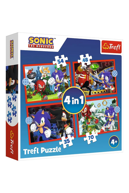 Παζλ 4 σε 1 Sonic: Sonic Adventures