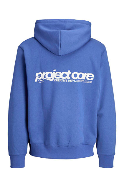 Jack & Jones Jcounıon Mavi Erkek Sweatshirt 12273915 - Fiyatı