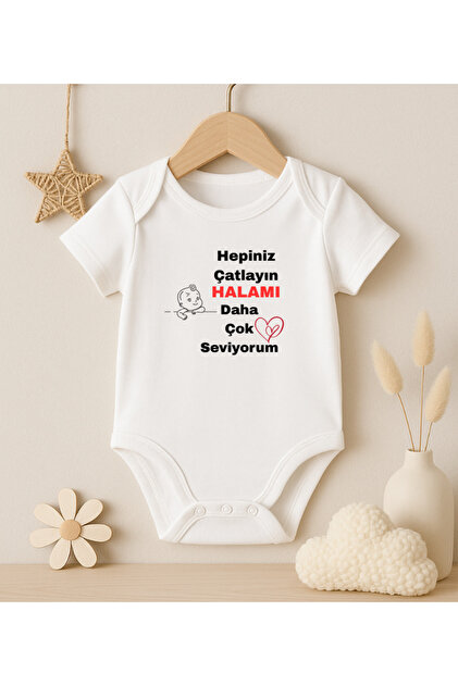hapihapiちゃん♡ MODAT Hepiniz Çatlayın Halamı Daha Çok Seviyorum Yazılı Baskılı