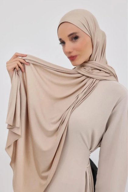 حجاب اشترتش من قماش القطن للراحة والمرونه عدد 12 حبة ملونه (درزن كامل)