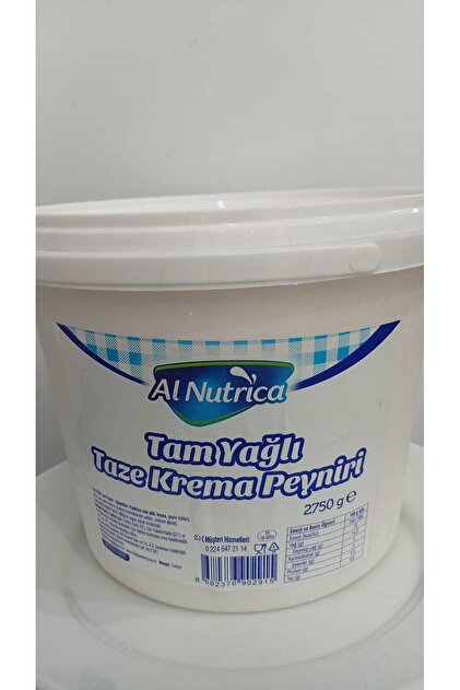 milk academy ALL NUTRİCA TAZE KREMA PEYNİRİ TAM YAĞLI - Fiyatı