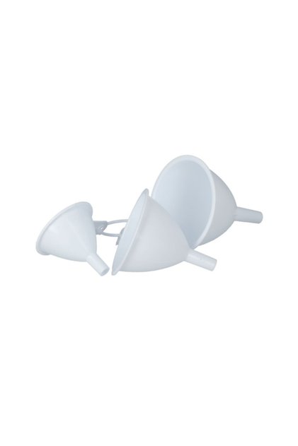 3-Piece Plastic Funnel Set 2.5-3.75 Inch