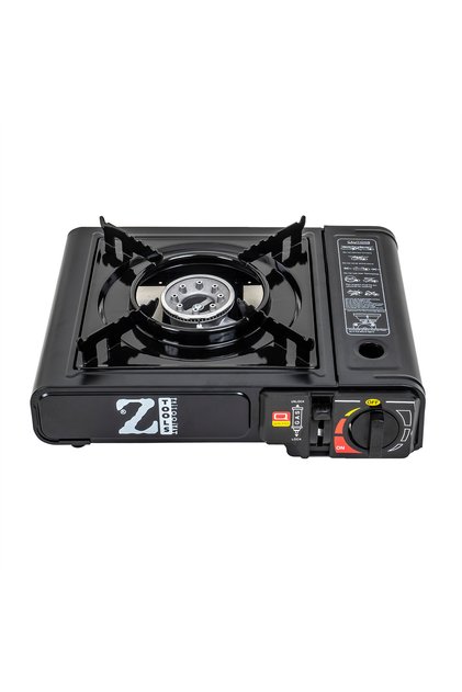 Aragaz de camping, aprindere automată, sticlă cu pulverizator, negru, AD-1 / ZTS5518
