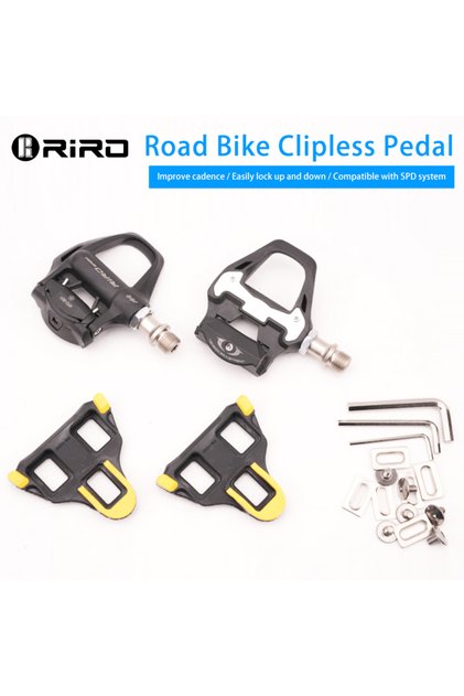 HD-79 Pedals RIRO Ultralight Road Bike Clipless Pedal MTB Self-Locking Cycling DU+Bearing Cleats SPD
