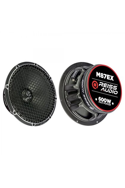 REISS AUDIO RS-M87EX 20 CM MİDRANGE 600 WAT MAXİMUM 300 WATT RMS