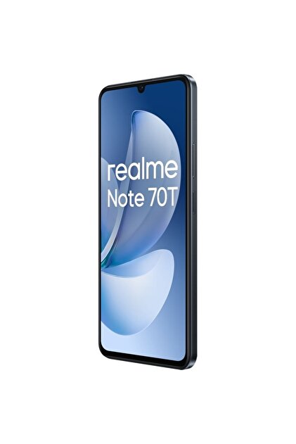 realme Telefon mobil Note 70T, Dual SIM, 4GB RAM, 128GB, Black