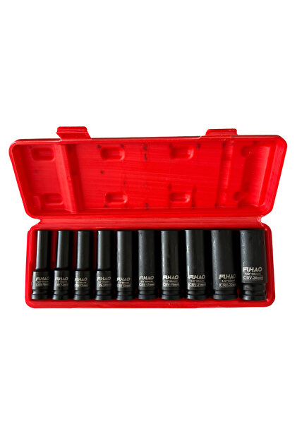 Fuhao 1/2" Air Socket Set 10-24 mm (10 Pieces