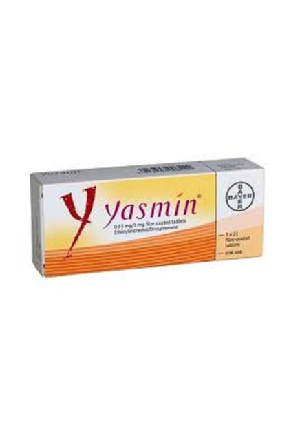 Yasmin 21 Oral Contraceptive Tablets ياسمين أقراص منع الحمل 21 قرص