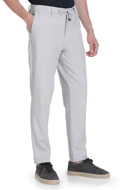 Stone Relaxed Cut Jogger Pants with Side Pockets