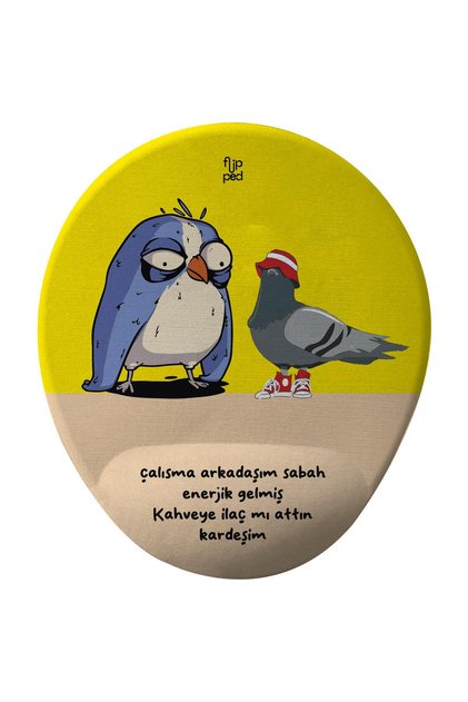 Çalışma Arkadaşım Bilek Destekli Mousepad